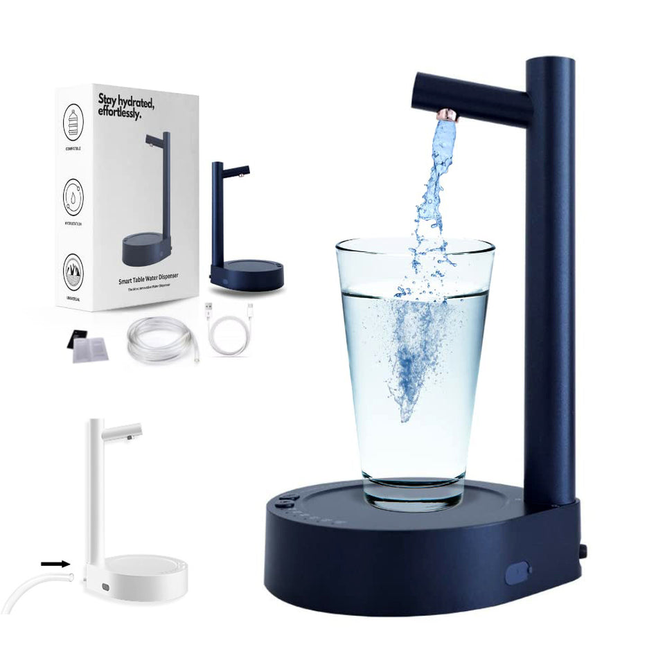 Electric Water Bottle Dispenser – Rechargeable Automatic Desk Gallon Water Pump